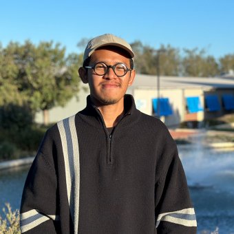 Student Adhi from CR TAFE's Geraldton campus. 